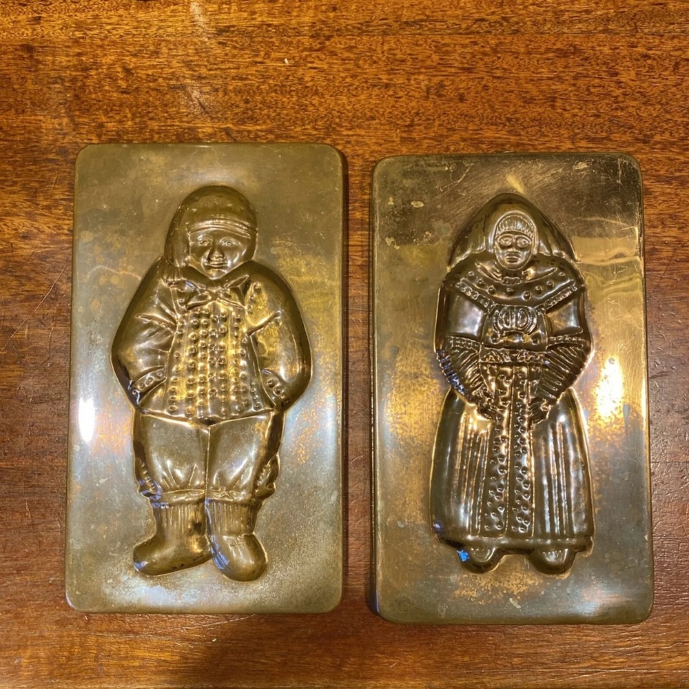 Vintage Dutch Copper Molds